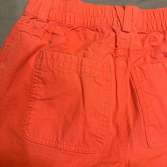 Duluth Trading Women's Hemp 7" Utility Shorts - Coral Pink Pull-On Stretch Sz 4 - Picture 5 of 7